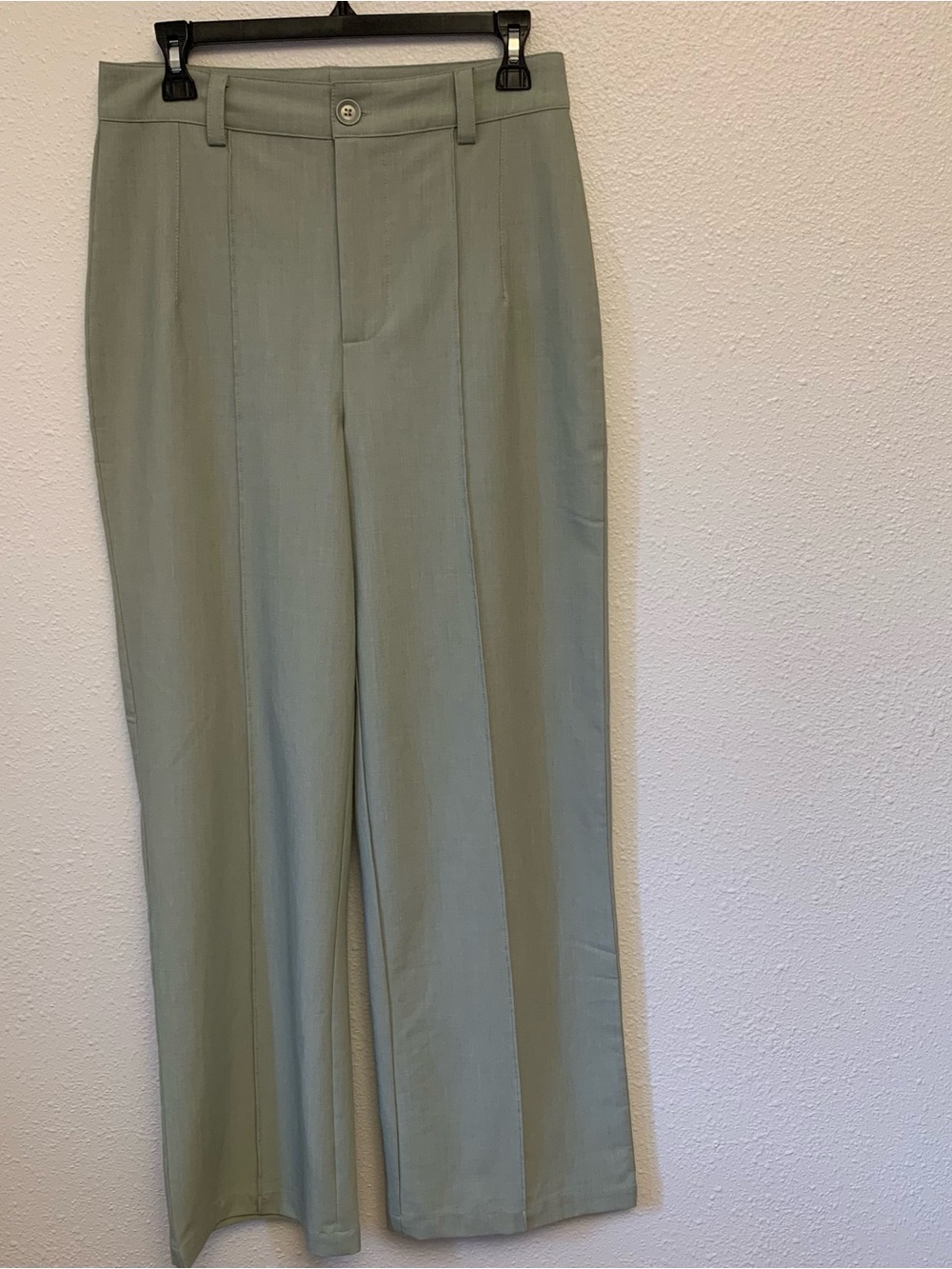 Emory Park Light Green Wide Leg Trousers Pants Medium (8)